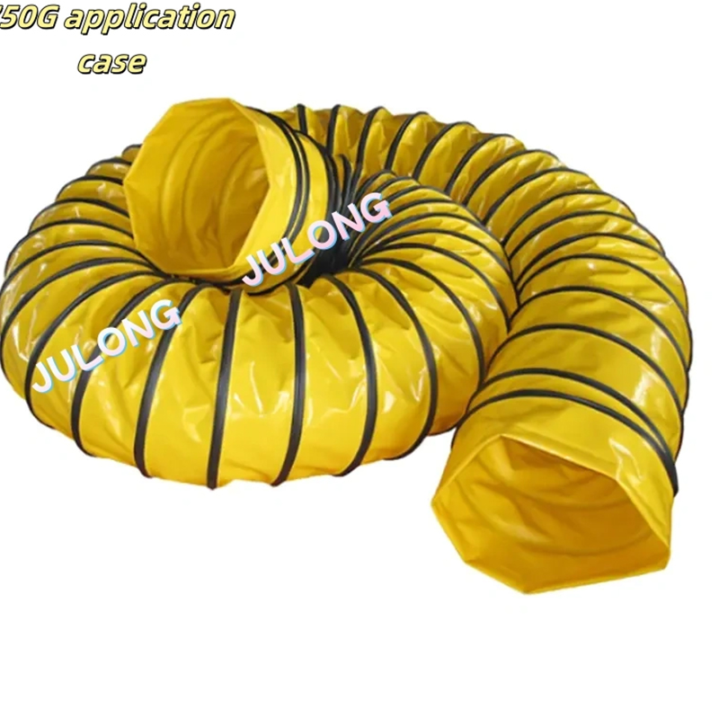 Madencilik havalandırma sistemi için PVC kaplı polyester kumaş